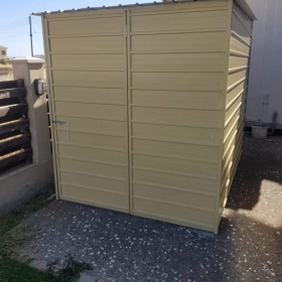 Metal garden warehouse project in Cyprus - Photo 16