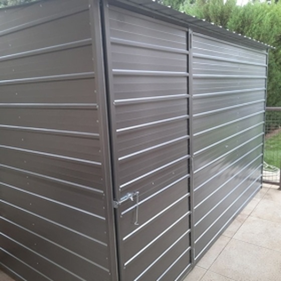 Metal garden warehouse project in Cyprus - Photo 11