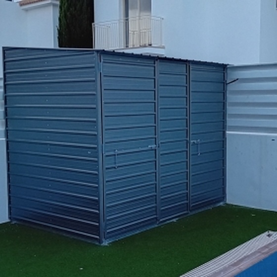 Metal garden warehouse project in Cyprus - Photo 8